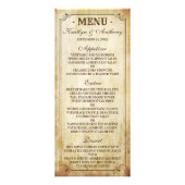 Menu Vintage Wedding (Voorkant)