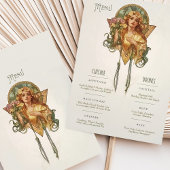 Menu Vintage Wedding et carte boisson