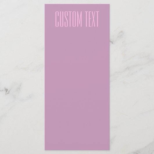 Menu Violet pastel et rose clair | Texte éditable moder (Devant)