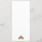 Menu Voici Le Mariage De Noël De La Saison (Dos)