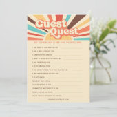 Menu Voici Les Jeux De Baby shower Fils (Debout devant)