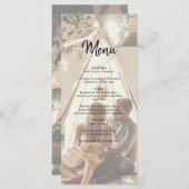 Menu Vos propres photos Mariage passé (Devant / Derrière)