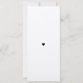 Menu Weddenschappen Reception Elegant Kraft Script Kaart (Achterkant)