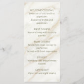 Menu Wedding Marble and Laurel / Boda Mármol y Laurel (Dos)