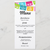 Menu Wedding of Fiesta (Voorkant)