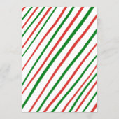 Menu Whimsical Christmas Holiday Party Cute Custom (Dos)