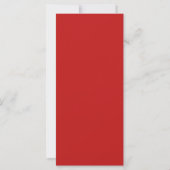 Menu Whimsical Wavy Border 4 x 9 pouces manuscrit (Dos)