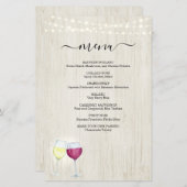 Menu Wijnbewerking (Voorkant / Achterkant)