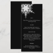 Menu Winter Weddenschap (Voorkant / Achterkant)