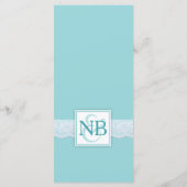 Menu Wortingweddenschap sjabloon (Achterkant)