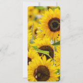 Menu Zonnebloem Kaart (Achterkant)