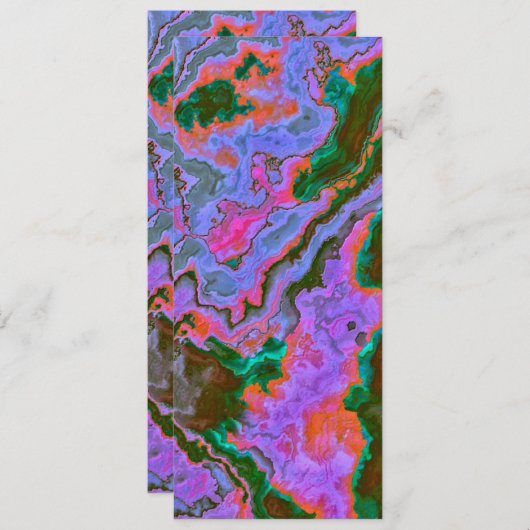 Menu Zure marmer (Voorkant / Achterkant)