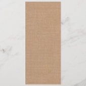 Menu Zwart gezicht en schoot (Achterkant)