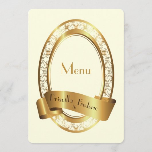 menubruiloft, menuvergadering, geweldige gatsby; m menu (Voorkant)
