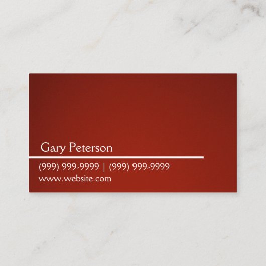 Menuiserie de finition, Carte de visite de cheminé (Dos)