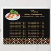 Menuontbijt (Voorkant / Achterkant)