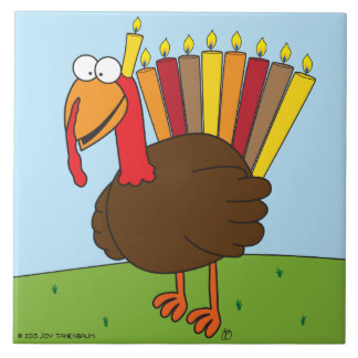 Menurkey Tile/Trivet (groot) Tegeltje