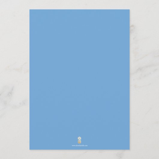 Menus mariage Italien Amalfi Tile Thème (Dos)