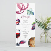 Menus mariages Amateurs de vin Dégustation (Debout devant)