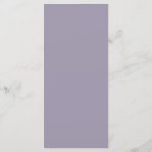 Menus pour un mariage moderne. (Dos)