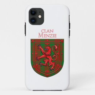 Menzie Tartan Scottish Play Lion Rampant iPhone 11 Hoesje