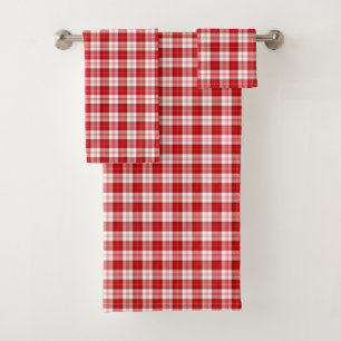 Menzies tartan rouge blanc plaid