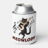 Meolody Cat Music Guitar Blikjeskoeler (Blikje Voorkant)