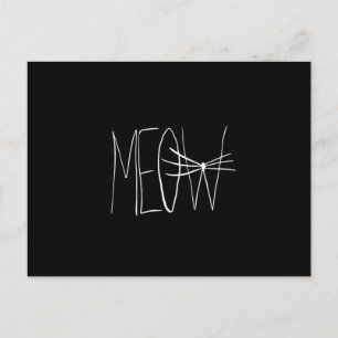 Meow Briefkaart