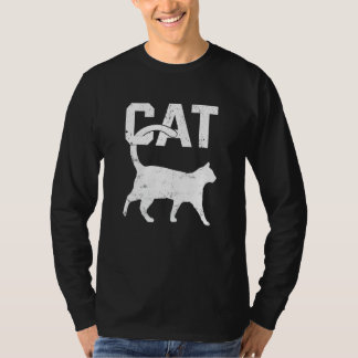 Meow Ca Meow Kitty Cats mam en kat pap T-shirt