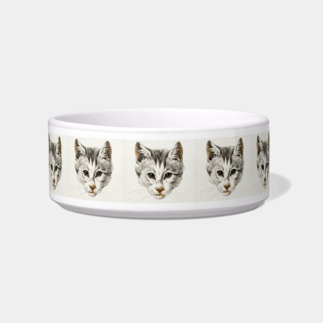 Meow- Cat Bowl Voerbakje (Voorkant)
