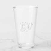 Meow Cat Glas (Achterkant)