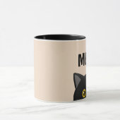 MEOW CAT PEEKING CAFÉ MUGS (Centre)