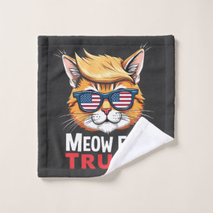 Meow For Trump Cat Kitten Vote Élection