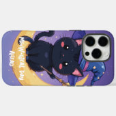Meow-gical Day Ahead - Kawaii Phone Case (Achterkant (horizontaal))