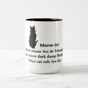 Meow in vertaling: Meow-ku Cat Mok