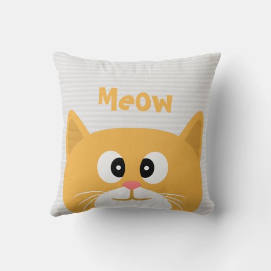 Meow Kussen (Achterkant)