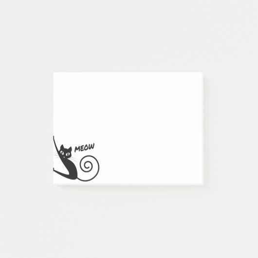 Meow, little cat like you post-it® notes (Voorkant)