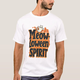 Meow-loween Spirit Kat T-shirt