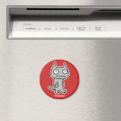 Meow Magnet Magneet (Insitu (Vaatwasser))
