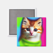 Meow Magnet Magneet (Voorkant / Achterkant)