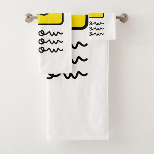Meow Meow Bad Handdoek (Insitu)