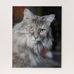 Meow Meow Kat Portret Legpuzzel