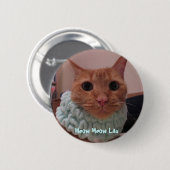 Meow Meow Lau Ronde Button 5,7 Cm (Voorkant /achterkant)