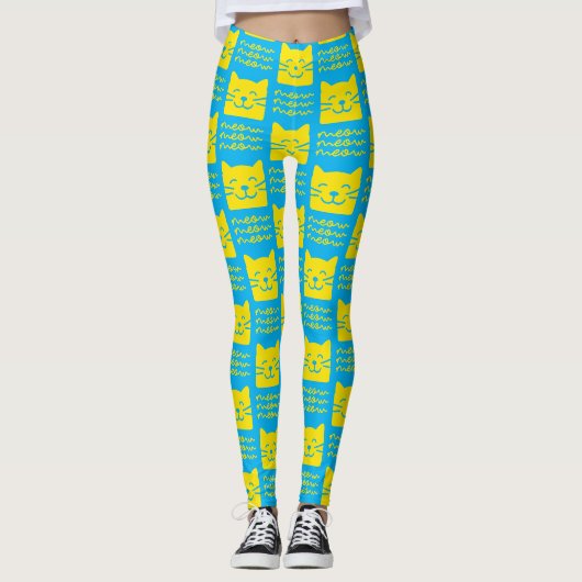 Meow Meow Leggings (Voorkant)
