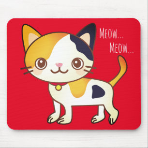 Meow Meow Mousepad Muismat