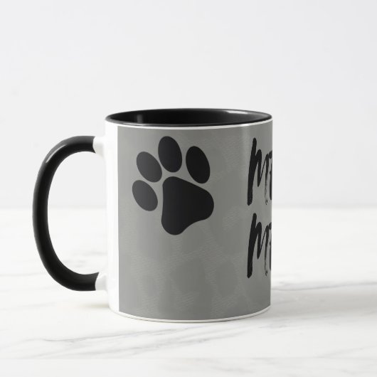 Meow Meow Paw Mug (Gauche)