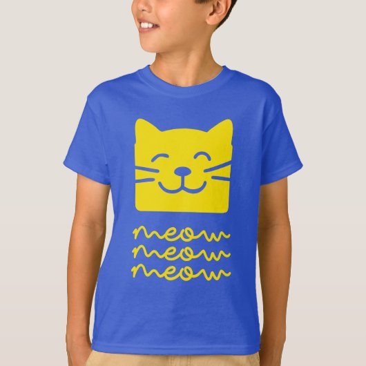 Meow Meow T-shirt (Voorkant)