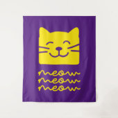 Meow Meow Wandkleed (Voorkant)