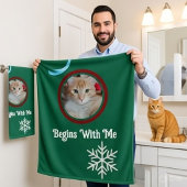 Meow Merry Christmas Photo Customize