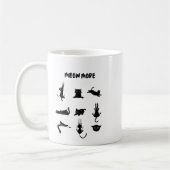 "Meow Mode" Drôle Chat Mug (Gauche)